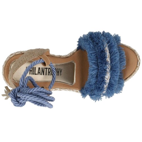 Sandalia Yute con Ajuste Azul Philantrophy