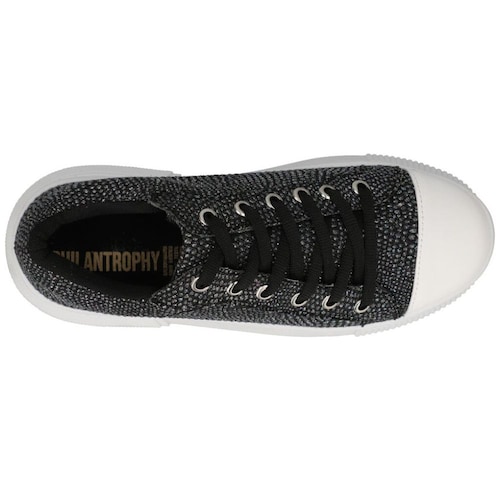 Tenis con Glitter Negro Philantrophy