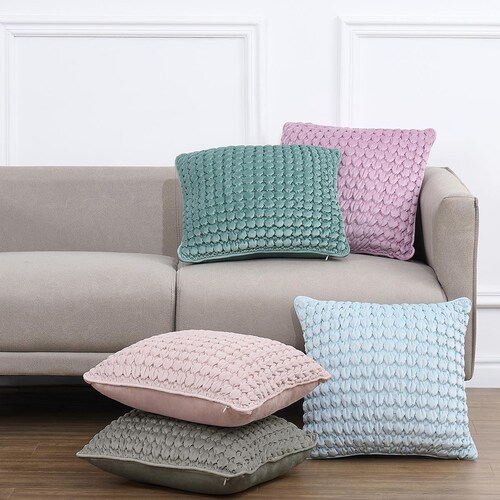 Cojin Decorativa Vh Pebbles 45X45 Lavanda Videri Home