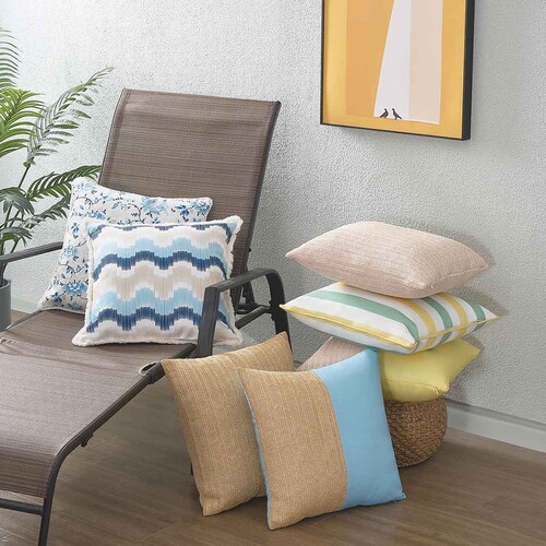 Cojin Exterior Vh Hermosa 45X45 Neutro Videri Home