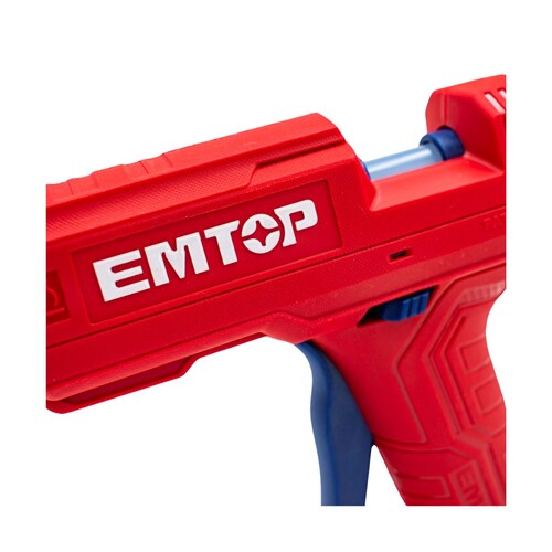 Kit Pistola de Silicón Inalámbrica Recargable 20V Emtop