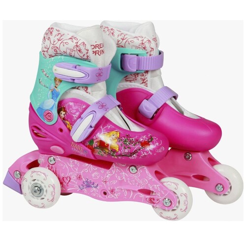 Patín en Línea Ajustable Princesas Toynix