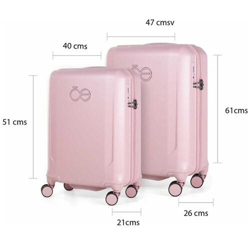 Maleta 24" Biblan Rosa Cloe