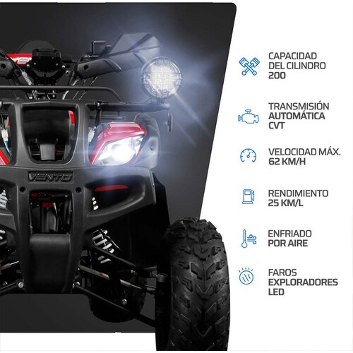 Cuatrimoto Vento Reptile Trek 200Cc 2025