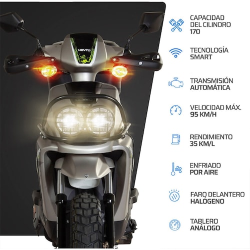 Motocicleta Vento Ruda F3 170 2025