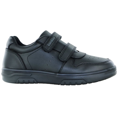 Tenis con Velcro Diseño Escolar 18-21 Color Negro