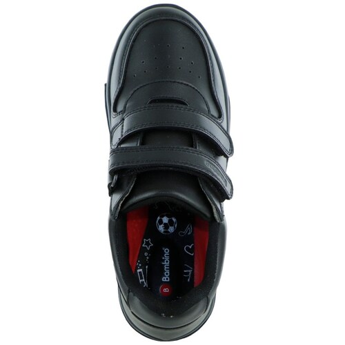 Tenis con Velcro Diseño Escolar 18-21 Color Negro