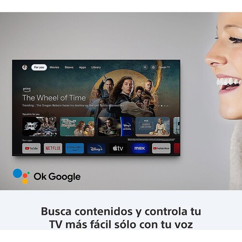 Pantalla Sony Bravia 3 Led 75 Pulgadas 4K Hdr Google Tv K-75S30
