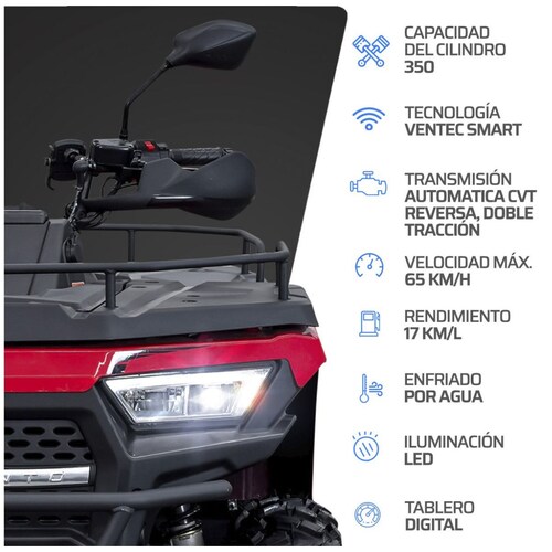 Cuatrimoto Vento Rex 350Cc 4X4 2024