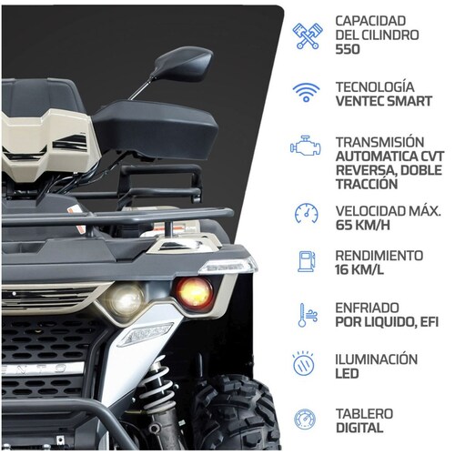Cuatrimoto Vento Rex 550 4X4 2024