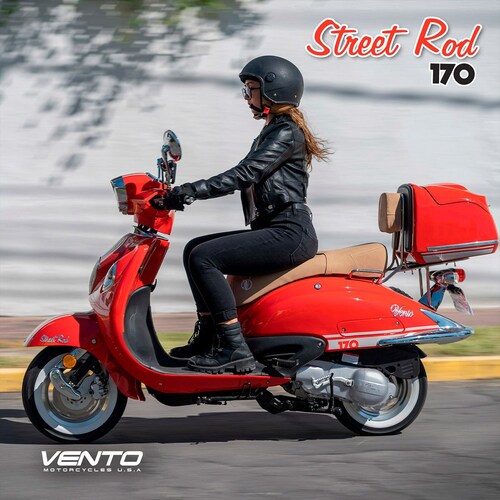 Motocicleta Vento Streetrod Roja 170Cc 2025
