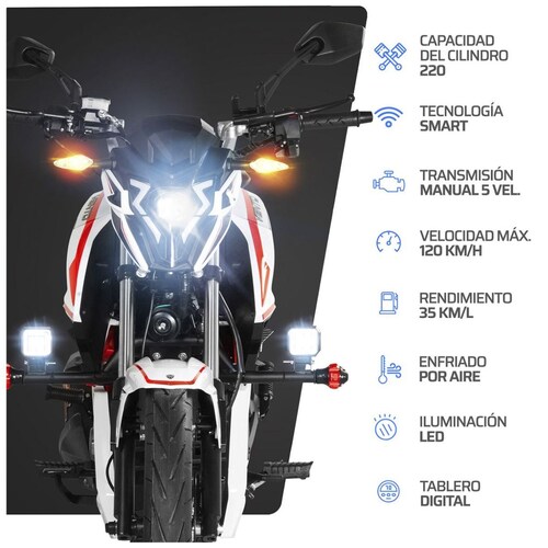 Motocicleta Vento Falkon Z3 220Cc 2025