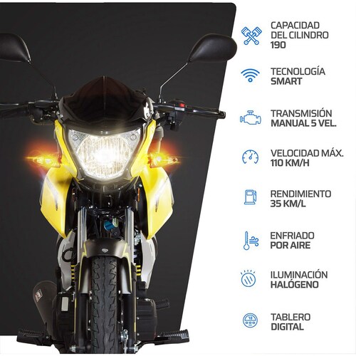 Motocicleta Vento Ryder 190Cc 2025
