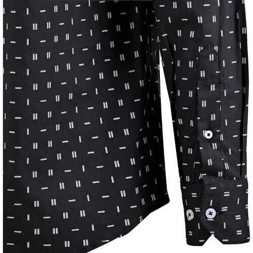 Camisa Casual  Manga Larga 100% Algodón Cavalatti para Hombre