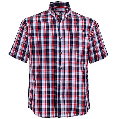 Camisa Casual Cuadros Cavalatti para Hombre