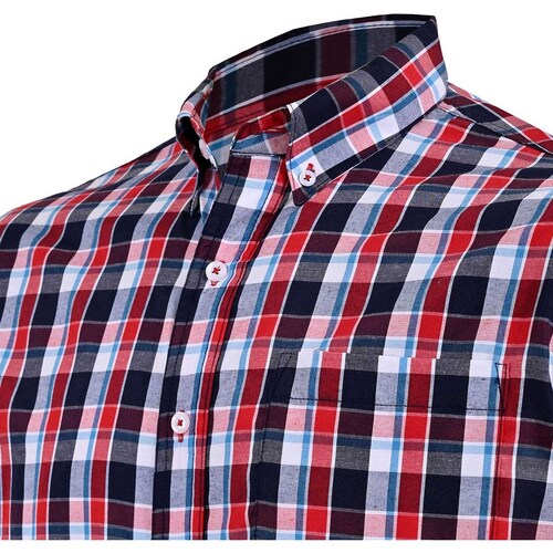 Camisa Casual Cuadros Cavalatti para Hombre