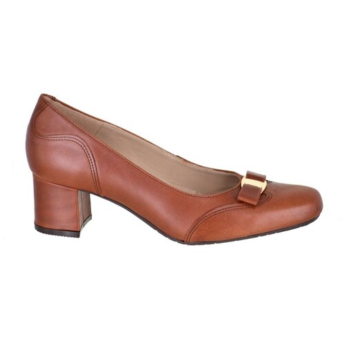 Zapatilla con Moño Café Joyce.