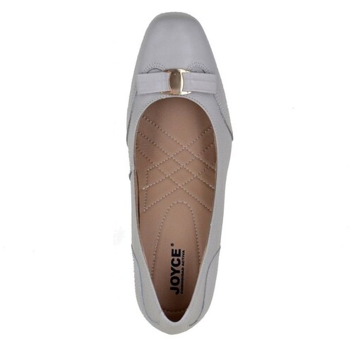 Zapatilla con Moño Hueso Joyce
