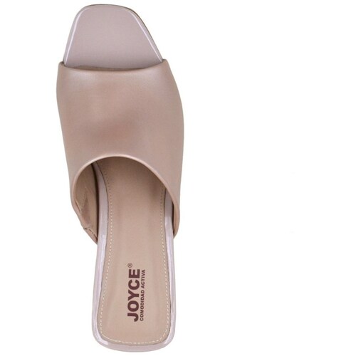 Sandalia Tacon Destalonado Beige Joyce