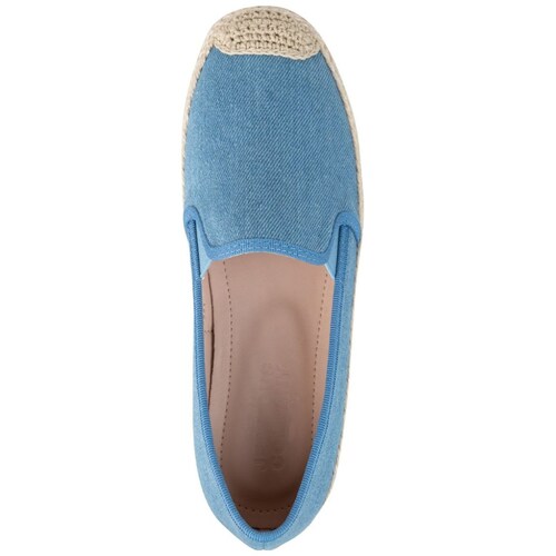Alpargata Flat Jeaniuos Color Azul