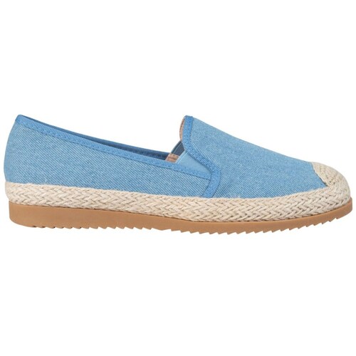 Alpargata Flat Jeaniuos Color Azul