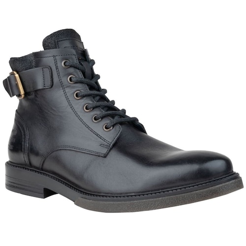 Bota en Piel Express Color Negro