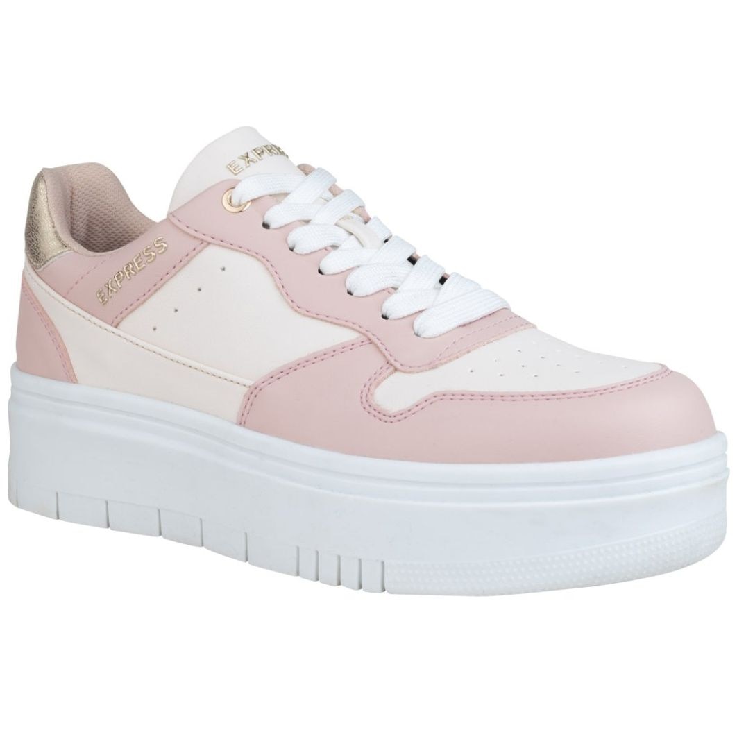 Tenis Choclo Casual Express Color Rosa