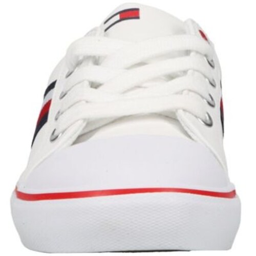 Tenis Tommy Hilfiger con Agujeta 18-24 Color Blanco