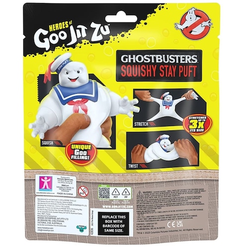 Figura de Accion Squishy Goo Jit Zu Ghostbusters Bandai