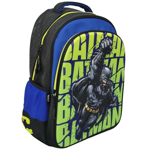 Mochila Prim Batman Dark Knight Glow Azul Fotorama