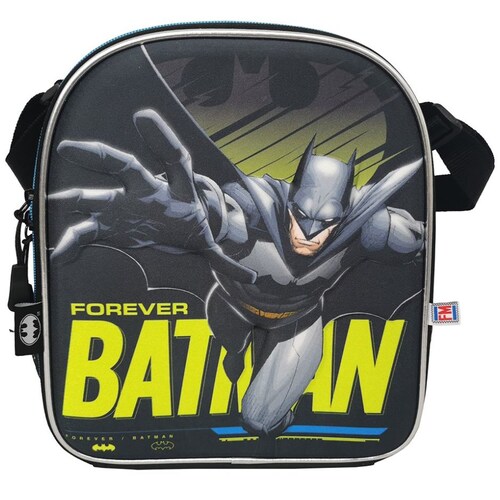 Lonchera Batman Neon Bati Attack Negro Fotorama
