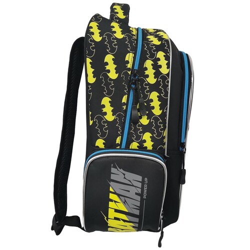 Mochila Batman Neon Bati Attack Negro Fotorama