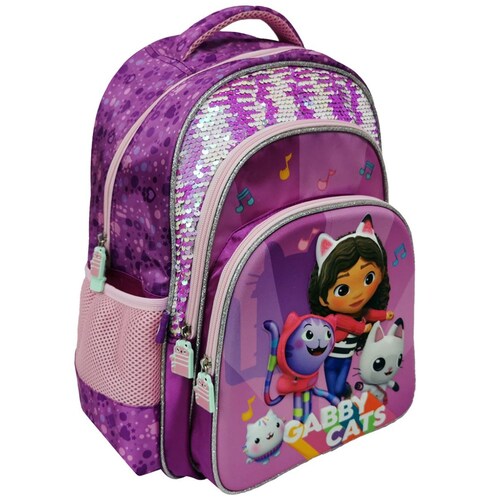 Mochila Prim Gabbys Dollhouse G Cats Lila Fotorama