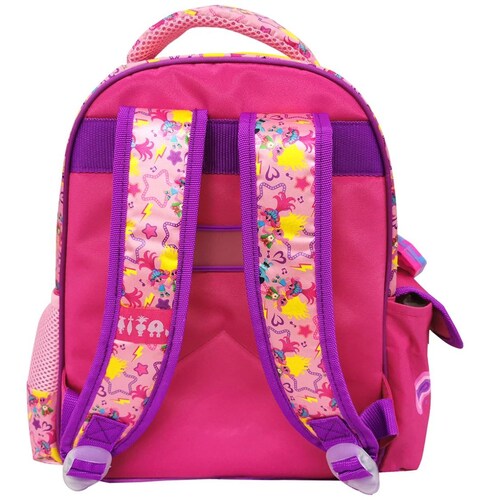 Mochila Kinder Trolls Non Stop Pop Rosa Fotorama