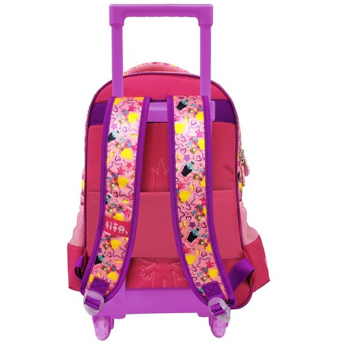 Mochila Rod Trolls Non Stop Pop Rosa Fotorama