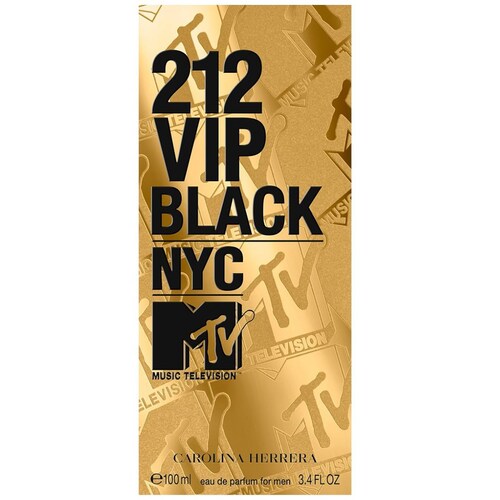 Eau de Parfum Carolina Herrera 212 Vip Black X Mtv 100 Ml para Hombre