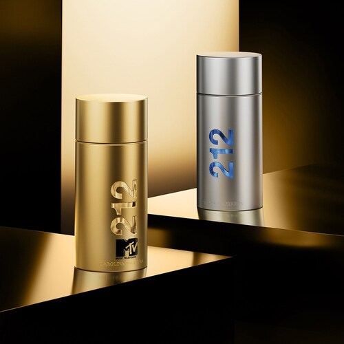 Eau de Toilette Carolina Herrera 212 Nyc X Mtv 100 Ml para Hombre