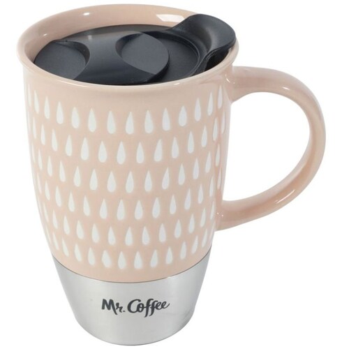 Taza de Viaje Cerámica con Tapa 3 Colores a Elegir