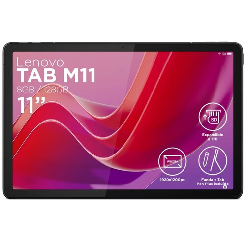 Tablet Lenovo M11 8Gb Ram + 128Gb Gris