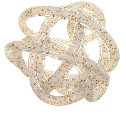 Esfera Vidrio Abstract Ivory Vintage Home