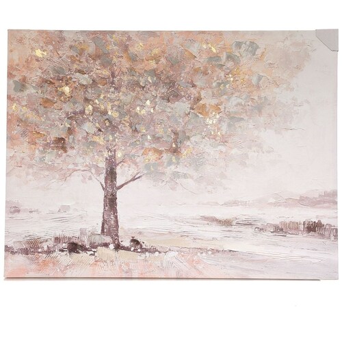 Cuadro Arbol Golden Vintage Home