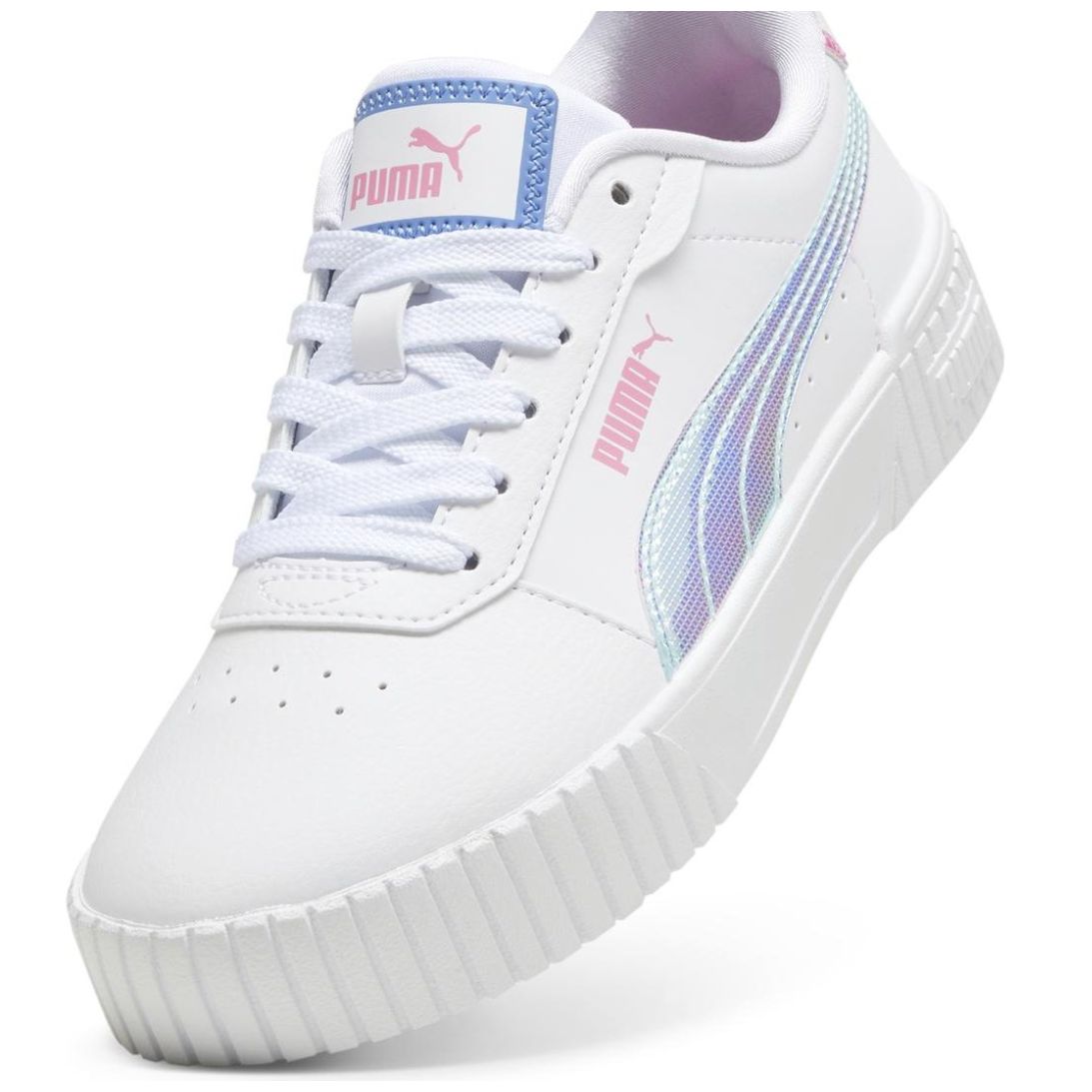 Tenis Carina con Agujeta 22 25 Blanco Puma