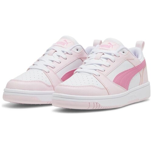 Tenis Rebound con Agujeta 22-25 Blanco Puma