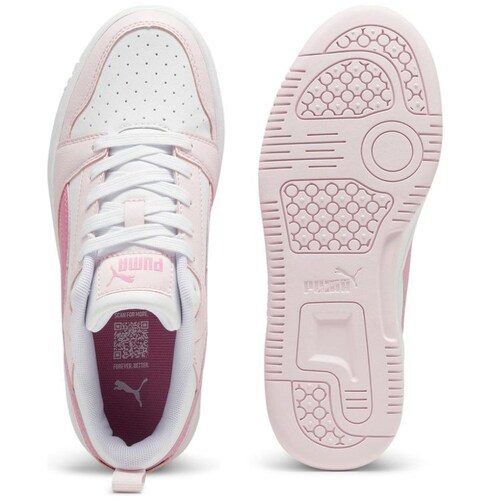 Tenis Rebound con Agujeta 22-25 Blanco Puma