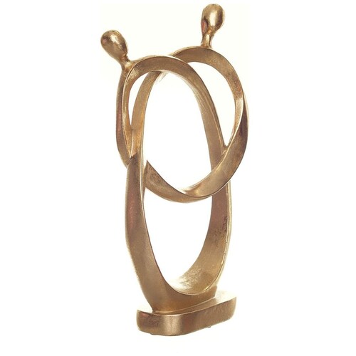 Estatua de Pareja Entrelazada Mideko