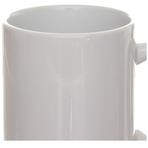 Taza Cerámica Blanca 473Ml Siglo Xxi