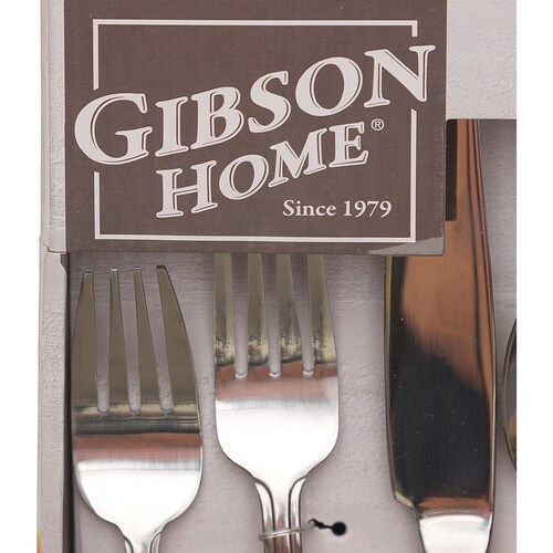Set Cubiertos Cordell 20 Pz Acero Inoxidable Gibson