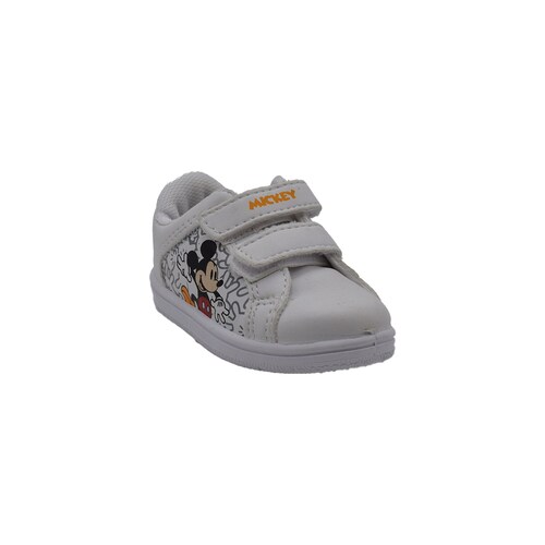 Tenis con Velcro 12-16 Blanco Mikcey