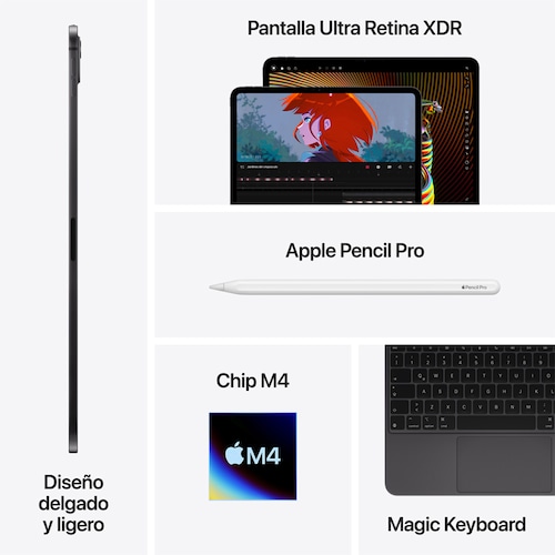 Ipad Pro 13 Wi-Fi 512Gb Negra M4