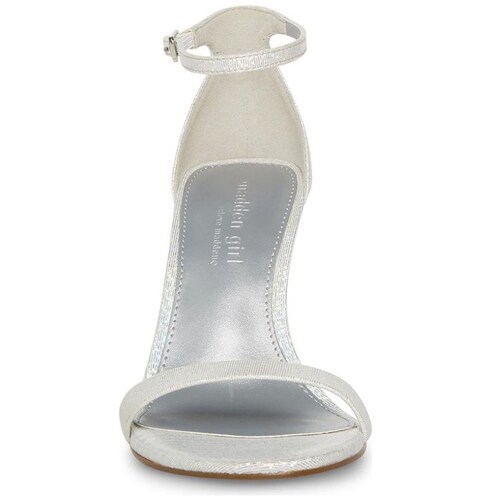 Sandalia Madden Girl Braze Plata